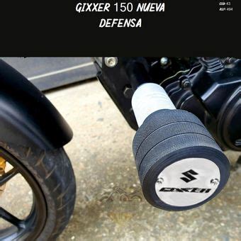 Slider Defensa Mataburro Partes Lujo Moto Gixxer 150 Nueva Linio