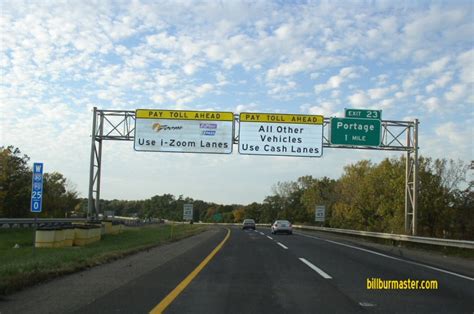 Lane Markers On The Wb Toll Rd October 2008