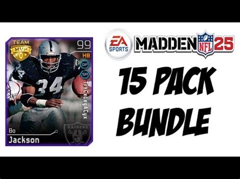 Madden Ultimate Team Pack Bundle With Overall Player Mut