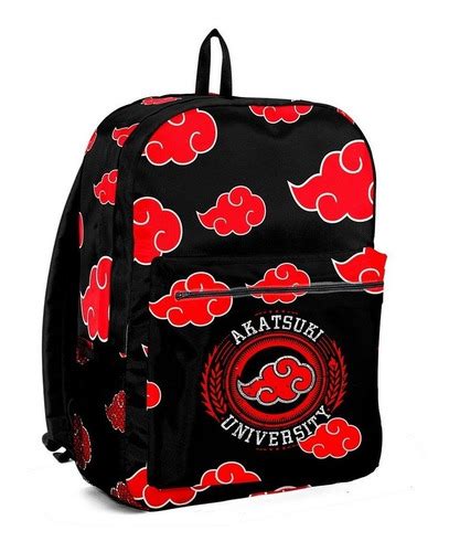 Bolsa Escolar Naruto Akatsuki Anime Nuvem Mochila Lançamento LOJAS MECCA