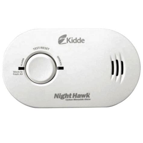 Kidde Nighthawk Battery Operated Carbon Monoxide Alarm | Fire Safety