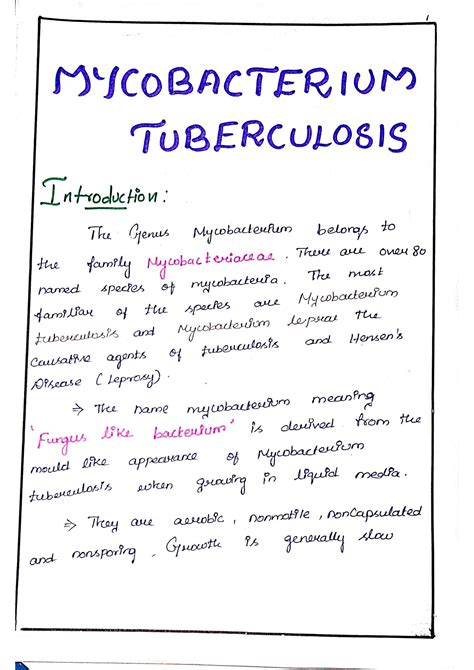 SOLUTION: Mycobacterium tuberculosis - morphology, pathology, clinical ...