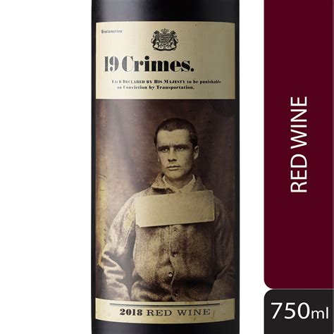 19 Crimes Red Blend Wine – 750ml Bottle – Riata Market