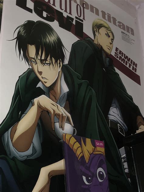 Levi Ackerman AOT Poster By Qreative Displate Levi