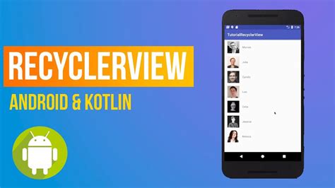 Configurar Un Recyclerview Desde Cero Tutoriales Android Con Kotlin Youtube