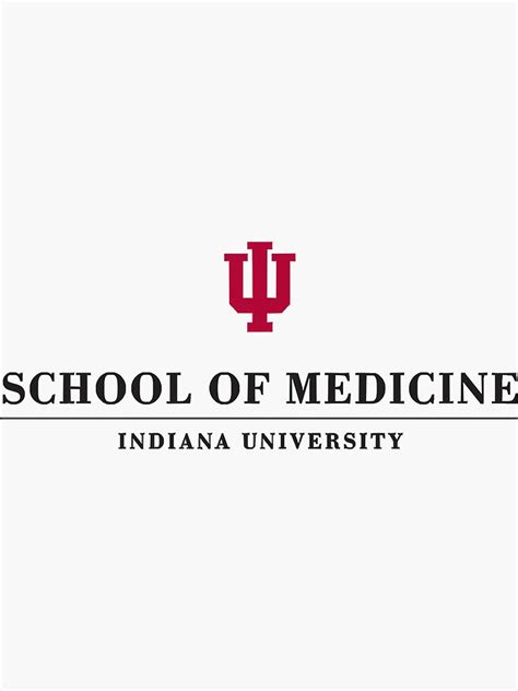 "Indiana University School of Medicine" Sticker for Sale by Chesterrown ...