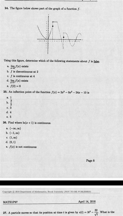 Solved 24. The figure below shows part of the graph of a | Chegg.com 