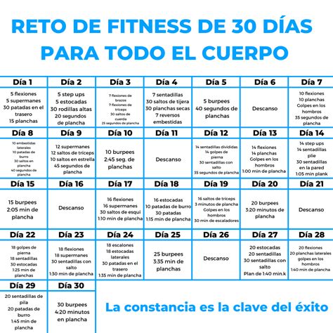 Reto Fitness de 30 días Dietas Personales