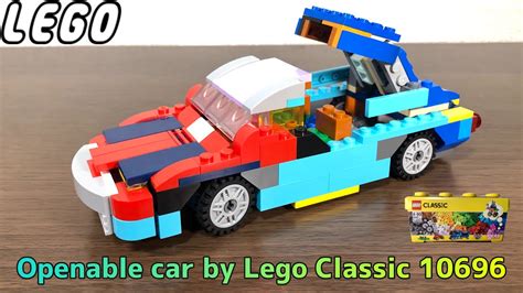 Lego Classic 10696 Assembly To An Openable Car 69 Youtube