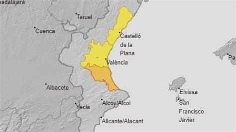 La Comunitat En Preemergencia Este S Bado Por Lluvias Y Tormentas