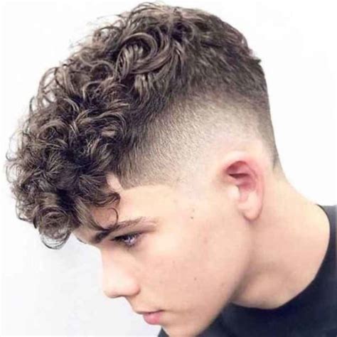 curly hair fade haircuts  men  thick curls bald beards