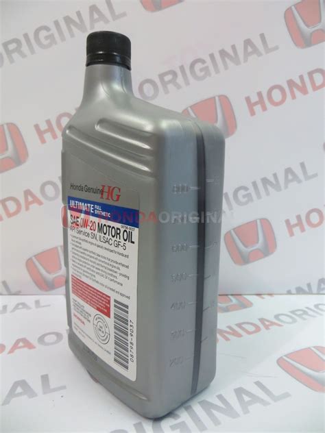 Масло моторное Honda Motor Oil Ultimate 0W-20, 1л 08798-9037