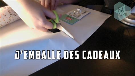 21 31 ASMR FR J emballe Des Cadeaux De Noël YouTube