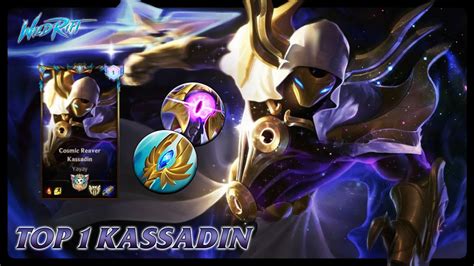 Wild Rift KASSADIN TOP 1 Cosmic Reaver Kassadin S13 Ranked Gameplay