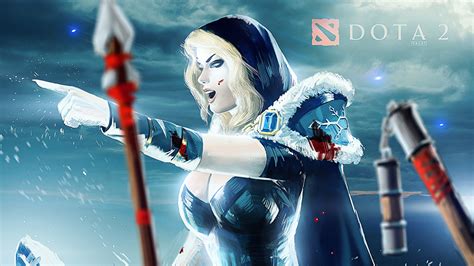 Dota Crystal Maiden Wallpaper