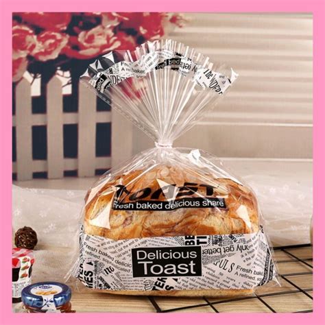 Plastik Packing Roti Manis Roti Tawar Pcs X Cm Kemasan Roti Toast