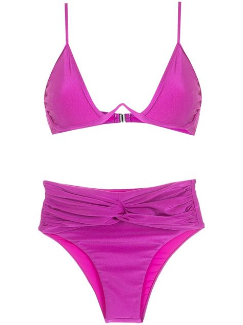 ANDREA BOGOSIAN Balentine Triangle Cup Bikini Editorialist