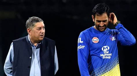 Ipl Chennai Super Kings Owner N Srinivasan Has His Say On