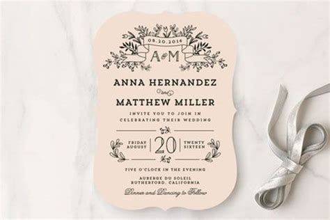 15 Minted Wedding Invitations We Love | Minted wedding invitations ...