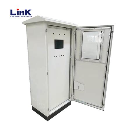 Custom 19 Inch Cabinet Waterproof Metal Enclosure IP65 Outdoor Telecom