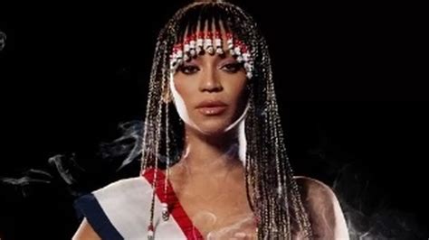 Beyonce Poses Naked Smoking A Cigar In Head Turning Snaps For Cowboy Carter Album Cover