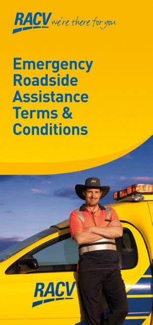 Emergency Roadside Assistance Terms And Conditions Racv