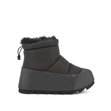 Polar Bootie Ii Black Chunky Winter Boots United Nude Leonessa