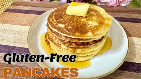 Fluffy Almond Flour Pancakes Easy Gluten Free Pancakes By Ross Kitchen Recipes Youtube