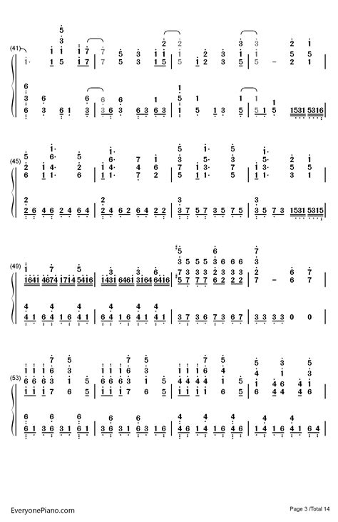 Neo钢琴简谱 数字双手 Roselia 简谱网