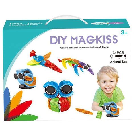 Diy Magkiss – магнитный конструктор для детей