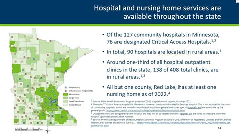 2022 Rural Health Care Chartbook 4 MDH Office Of Rural Health And