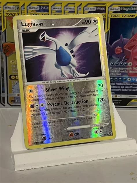 Pok Mon Jcg Lugia Holo Invers Rare Secret Wonders Eur