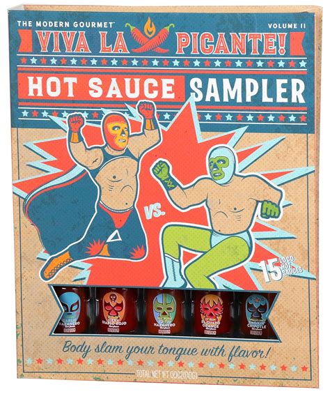 Amazon Thoughtfully Gourmet Hot Sauce Book Gift Set Hot Sauce Sampler Includes Unique