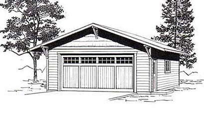 Car Craftsman Style Garage Plan X By Behm Design