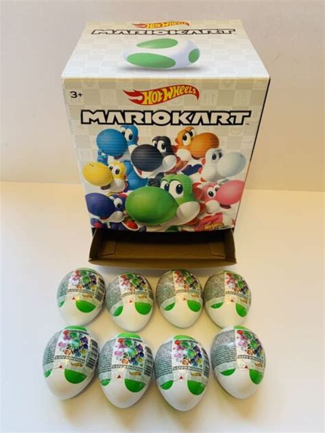Hot Wheels Mario Kart Complete All Color Set Of Yoshi Mystery Eggs My XXX Hot Girl