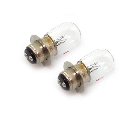 Eiko Dual Filament Headlight Bulb Clear 6 Volt 2 Pack