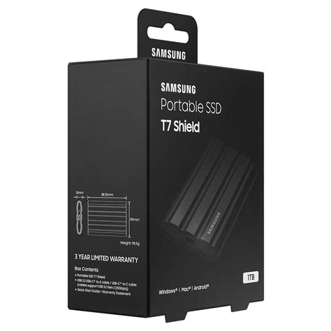 Samsung Portable Ssd T Shield Tb Mu Pe T S Buy Online With Afterpay