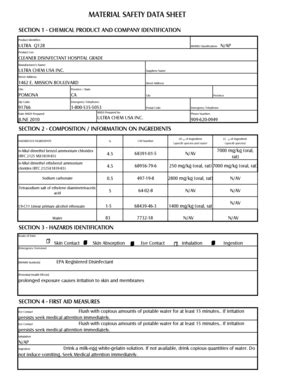 Omnichroma Sds Fill Online Printable Fillable Blank Pdffiller