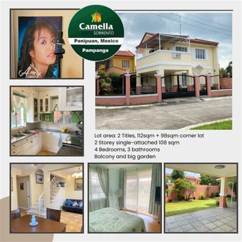 Corner Lot House For Sale In Camella Sorrento Mexico Pampanga