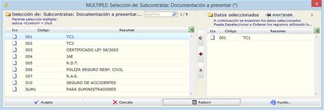 Guía De Usuario Documentación Subcontratas Pestaña Documentación A