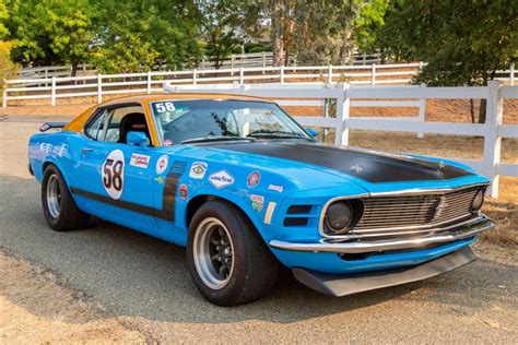 1970 Ford Mustang Boss 302 Race Car For Sale On Bat Auctions Sold For