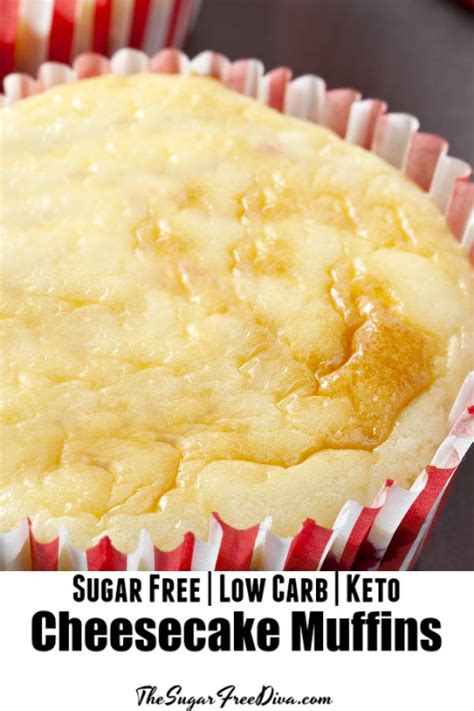 Sugar free low carb cheesecake muffins – Artofit
