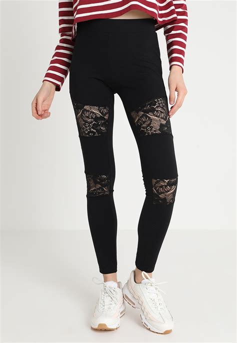 Urban Classics Leggings Hosen Black Schwarz Zalando At