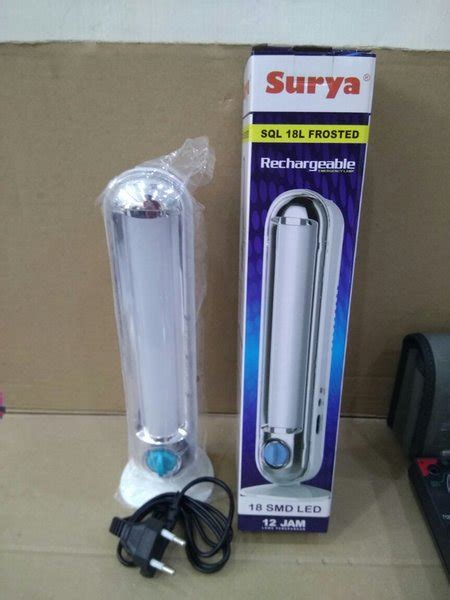 Jual Lampu Emergency Surya SQL 18L Frosted Di Lapak Sonic Gemstone