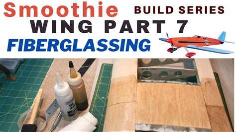 Balsa USA Smoothie RC Plane Kit Build No 9 Wing Construction Part 7