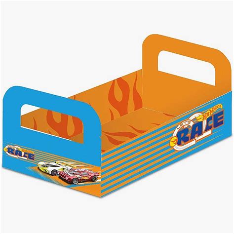 Caixote De Papel Cart O M Hot Wheels Unidades Festcolor Rizzo Rizzo Embalagens