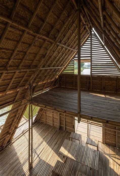 Floating Bamboo House Is Designed To Withstand Rising Sea Levels In