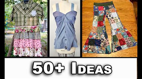 50 Compilation Of Upcycled Clothes To Inspire A New Project Youtube