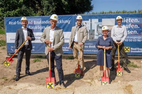 Spatenstich F R Gro Es Bauprojekt In Linz Auhof