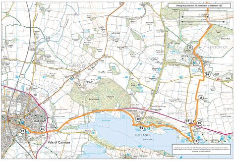 Viking Way 13 Sewstern To Oakham Walk - Visit Lincolnshire